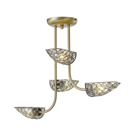 Ashton Crystal Ceiling Lights Diyas Multi Arm Crystal Fittings Ashton Crystal Ceiling Lights Diyas Multi Arm Crystal Fittings